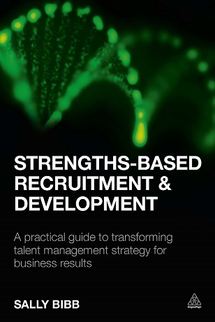 sally bibb strengths-based recruitment and development cover